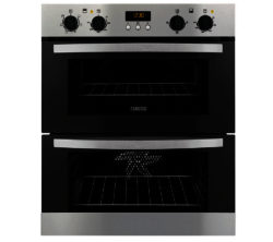 ZANUSSI  ZOF35517XA Electric Built-under Double Oven - Stainless Steel